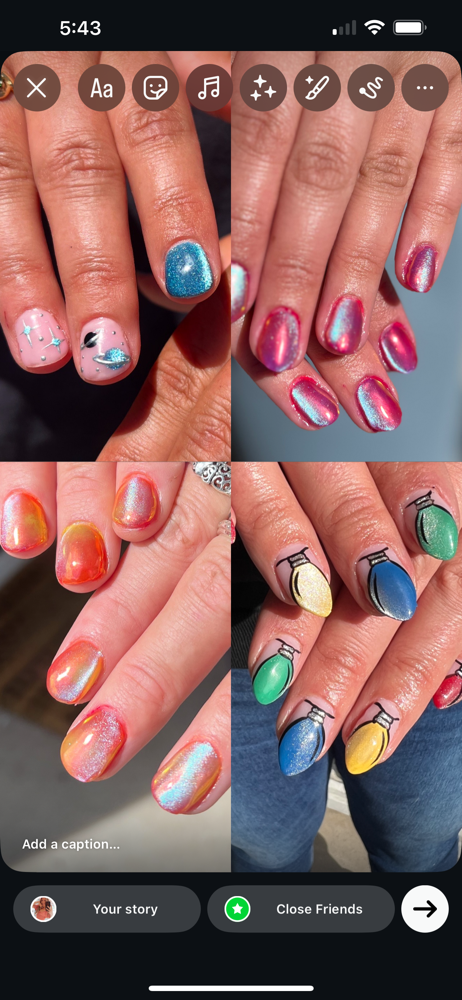 Nail Art - Chrome | Cateye | etc