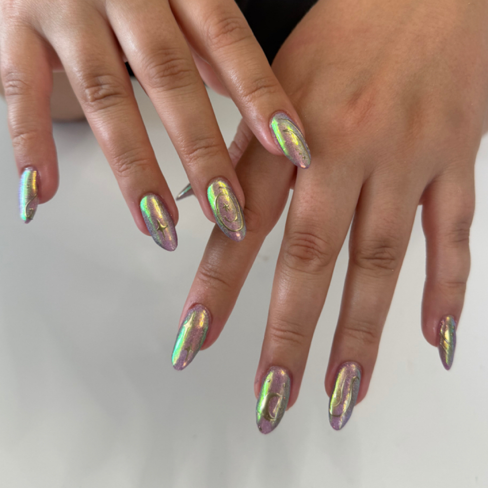 Nail Art | Chrome • Gems • etc at m a n d i c u r e s in Reno, NV