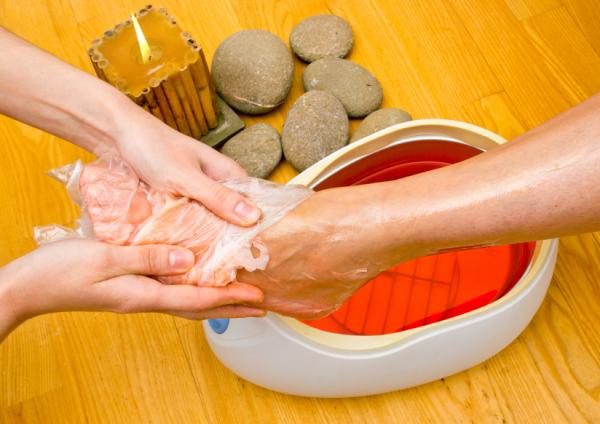 Paraffin Wax Feet at Leidy Cornelio Spa in Aurora, CO