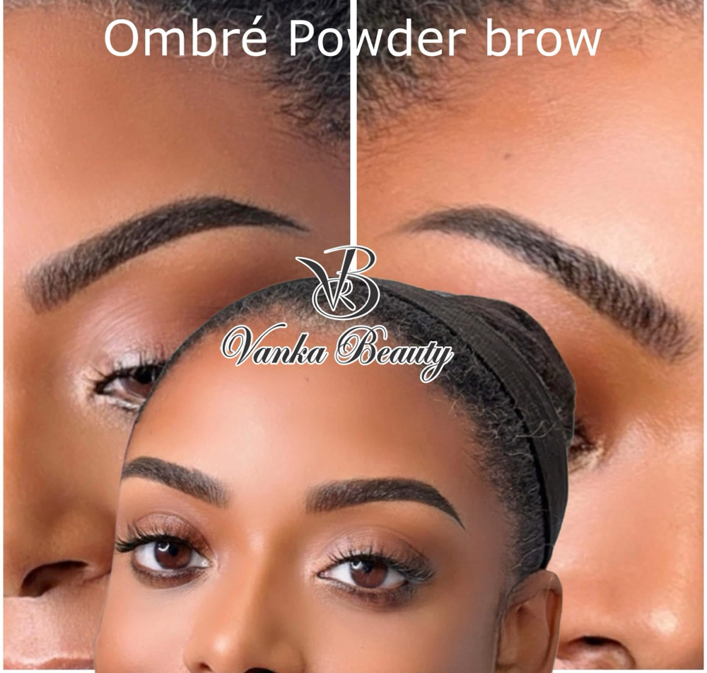 Ombre Powder Brow Shading