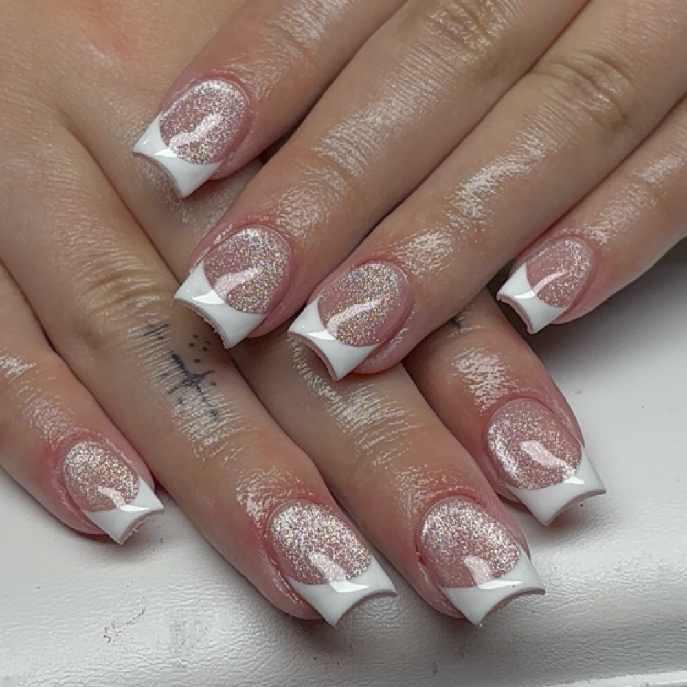 Short Acrylic Full Set at TheBlendedCollective in Indianapolis, IN