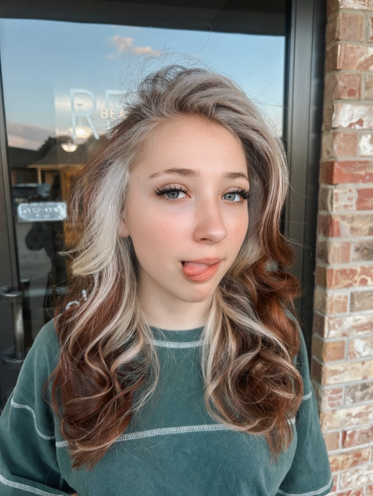 Face Frame Highlight at HairByAmberMarie in Texarkana, TX