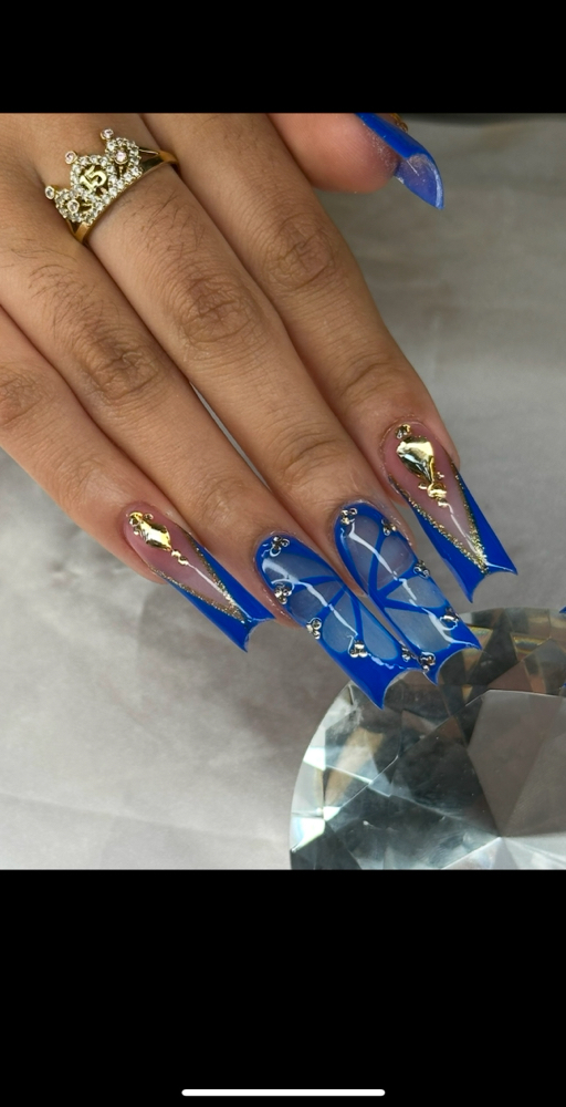 Long Full Set at nailssbydidi in East Hartford, CT