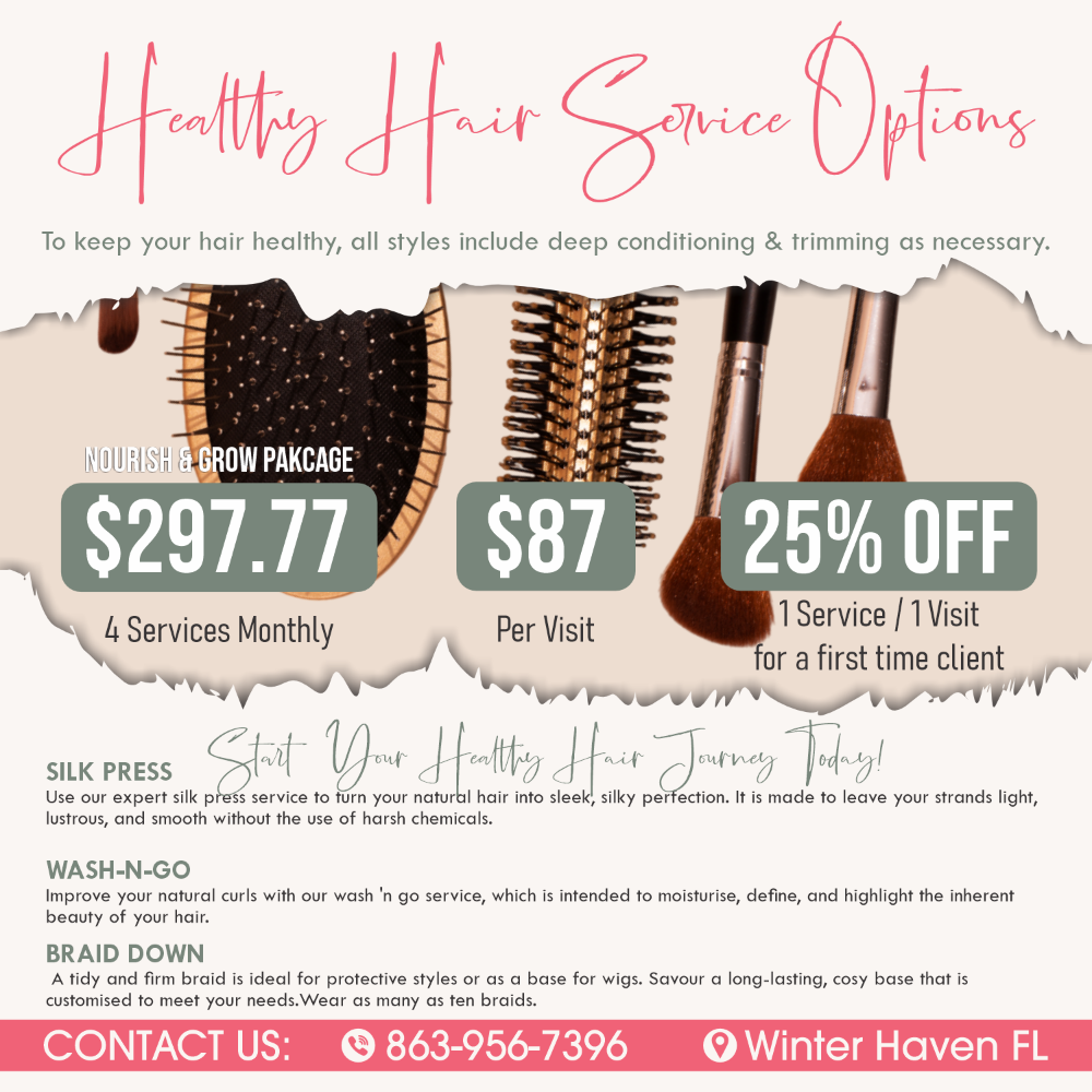 Nourish & Grow Monthly Package