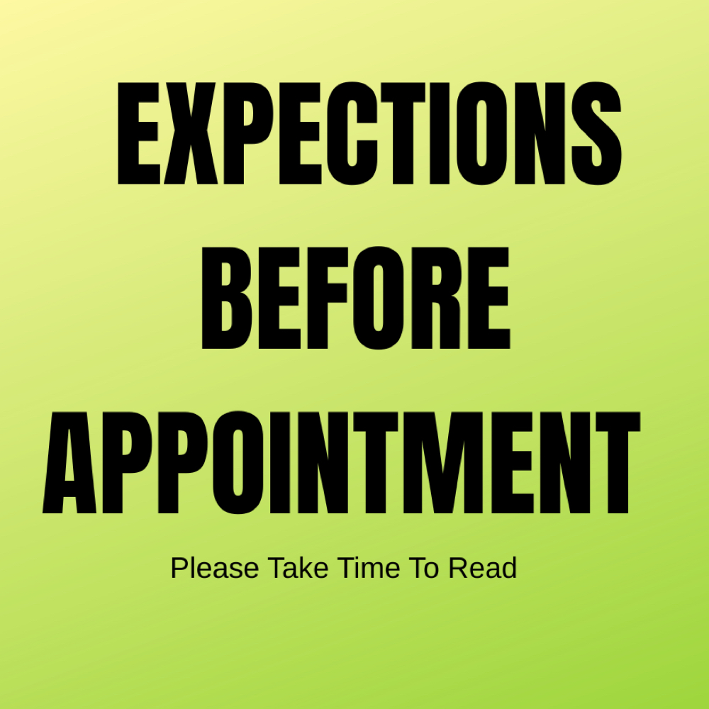 Before Arriving To Appointment at Braided Perfection in Fayetteville, AR
