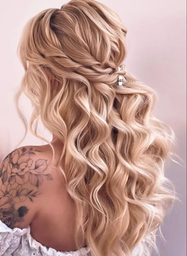 Special Occasion Hair Style at Crystal’s Salon in San Antonio, TX