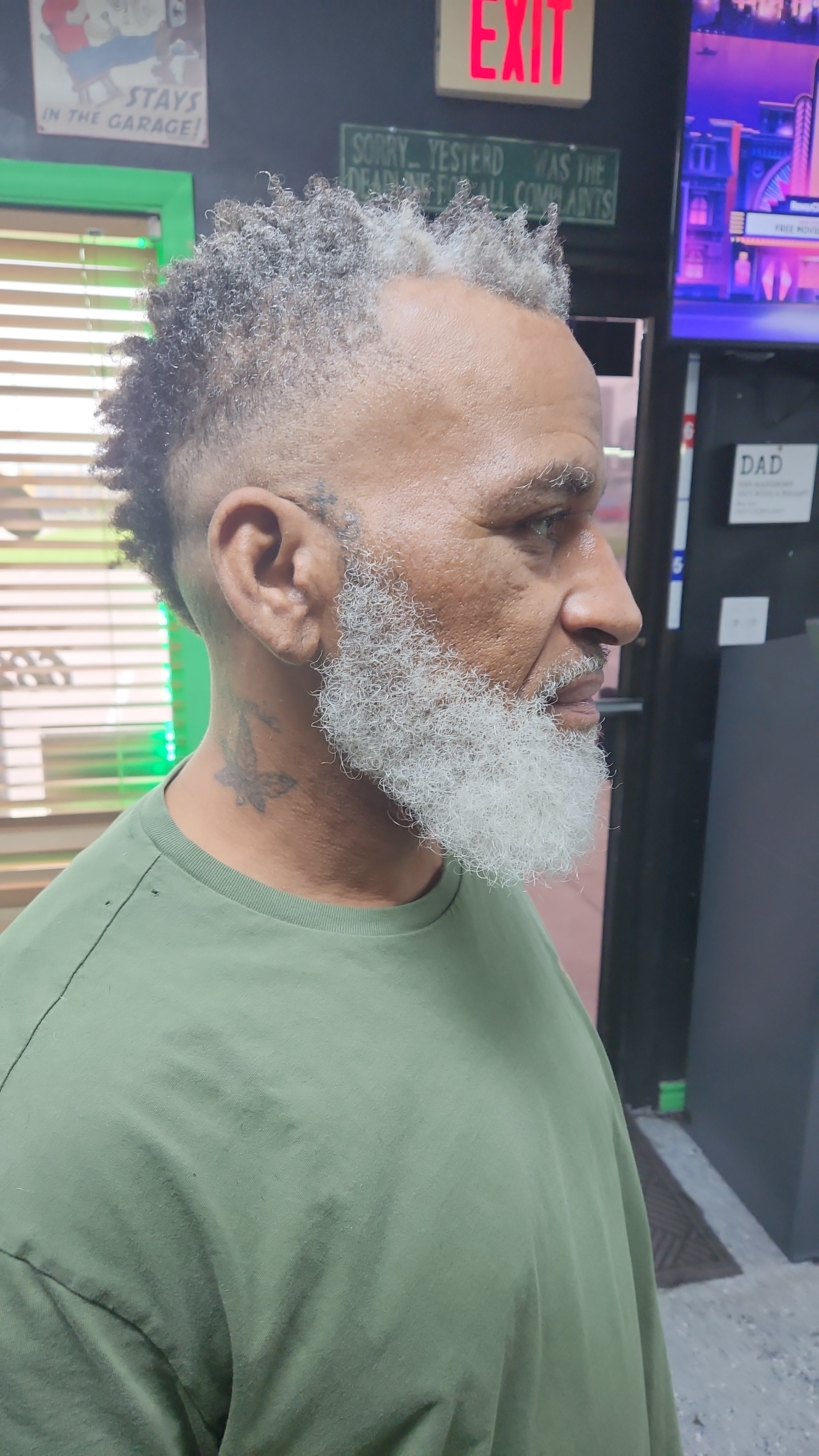 Beard trim and shaping