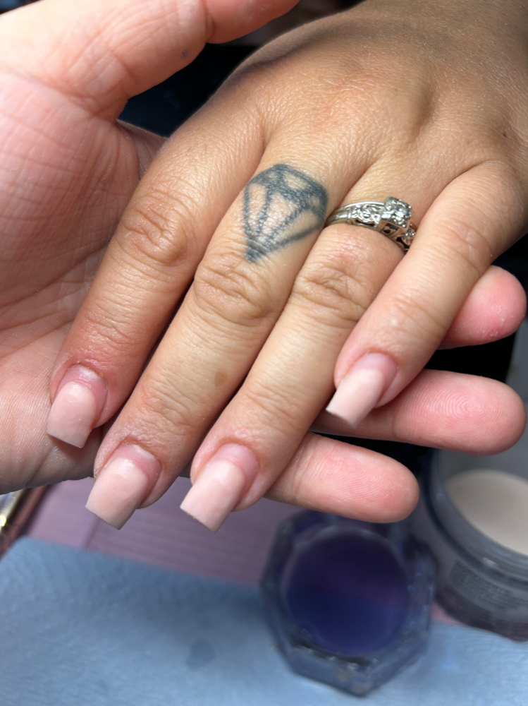 Acrylic Nail Fill