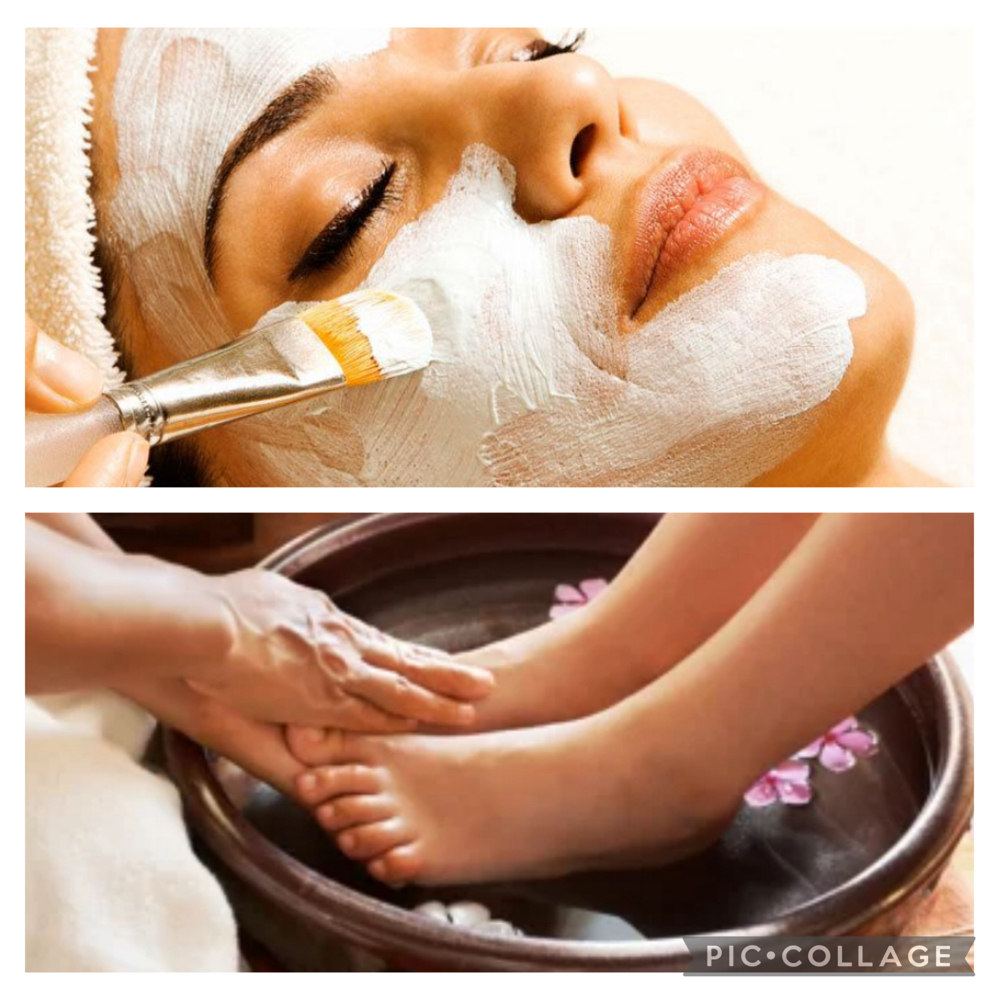 Facial with Reflexology &Foot Scrub