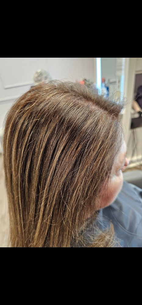 Demi-gloss & Cut, Short Hair at Jennifer's Hair Affair in Melbourne, FL