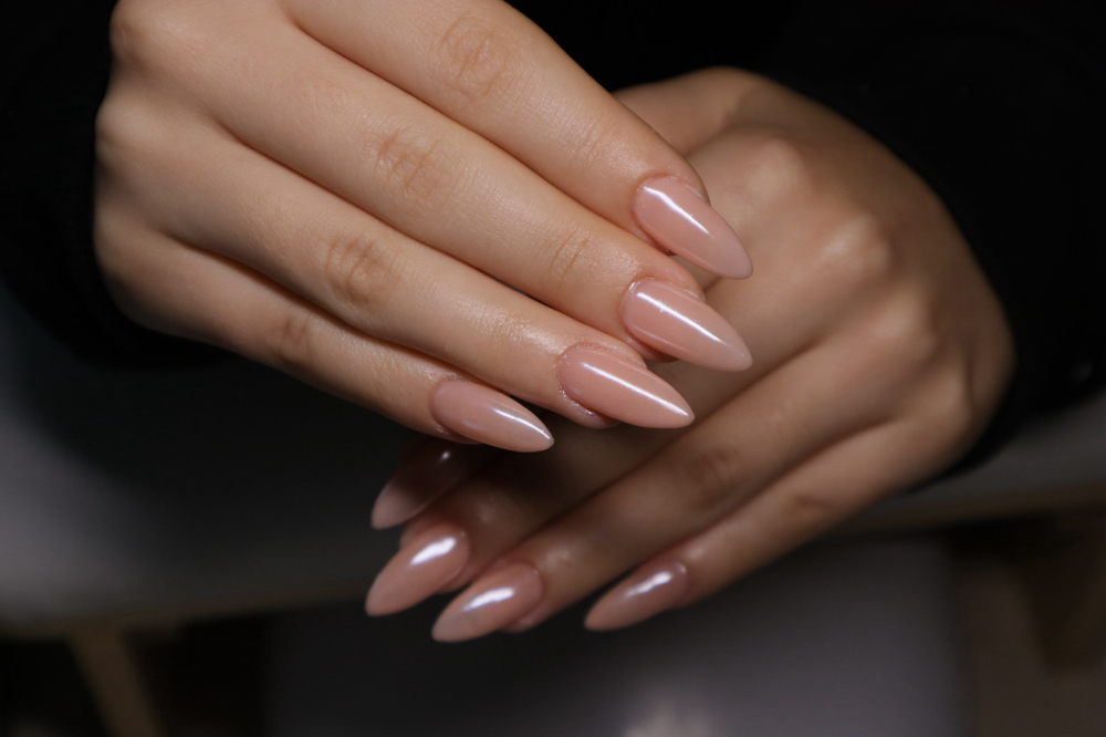 Full coverage chrome at Hause Of Nails in Buffalo, NY, NY