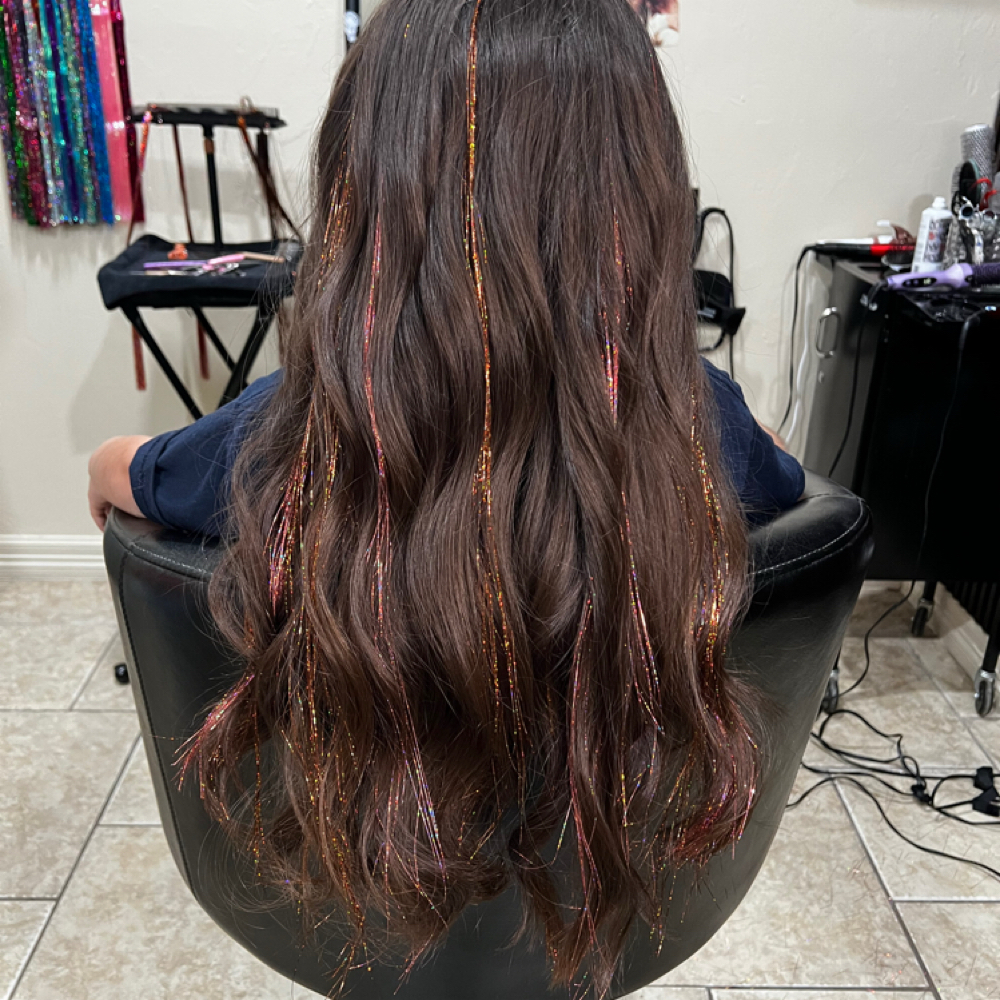 Hair Tinsel at Beauty by Karen in El Paso, TX