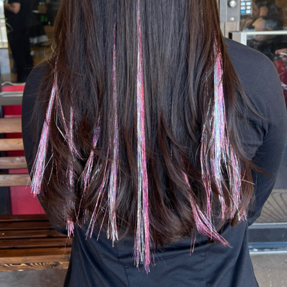 Hair Tinsel at Beauty by Karen in El Paso, TX