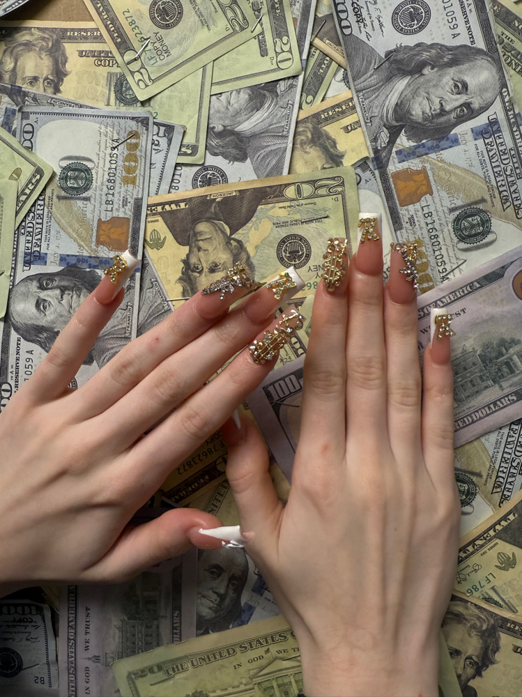 long acrylic nails