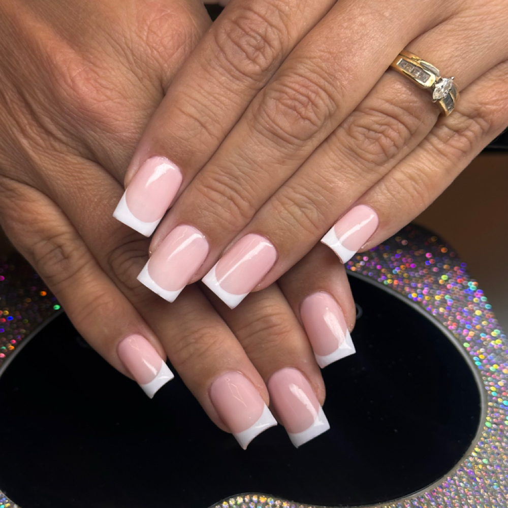 Gel x extensions at Hidden Gem Nails in Logan, OH