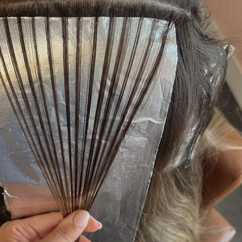 Partial Highlight at Platinum beauty salon in Naples, FL