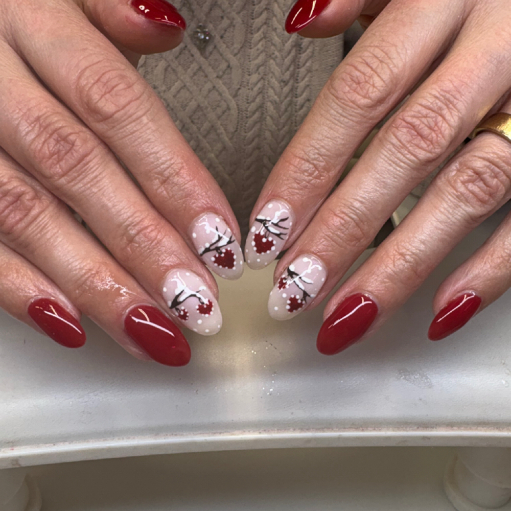 Builder Gel Manicure at Anna’s Acrylics in Clay Township, MI