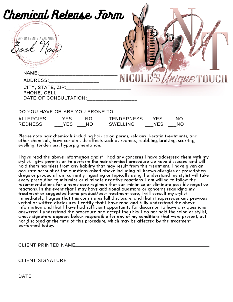 consultation  New Loc (ap) & Color