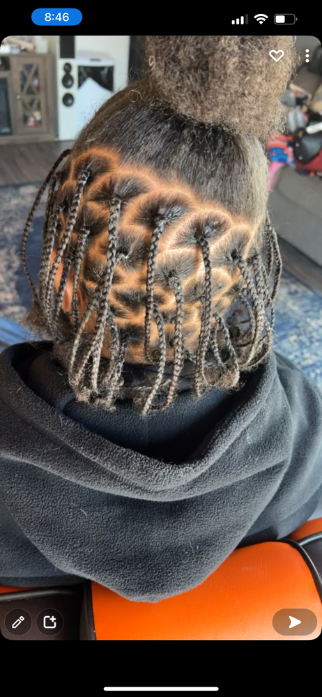 Men’s Box Braids