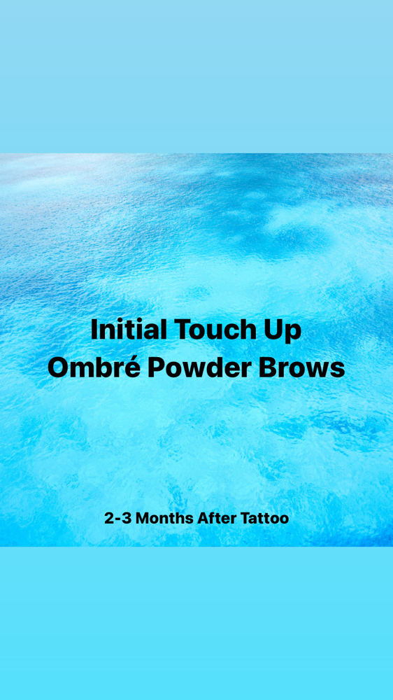 Ombre Powder Brow Initial Touch Up