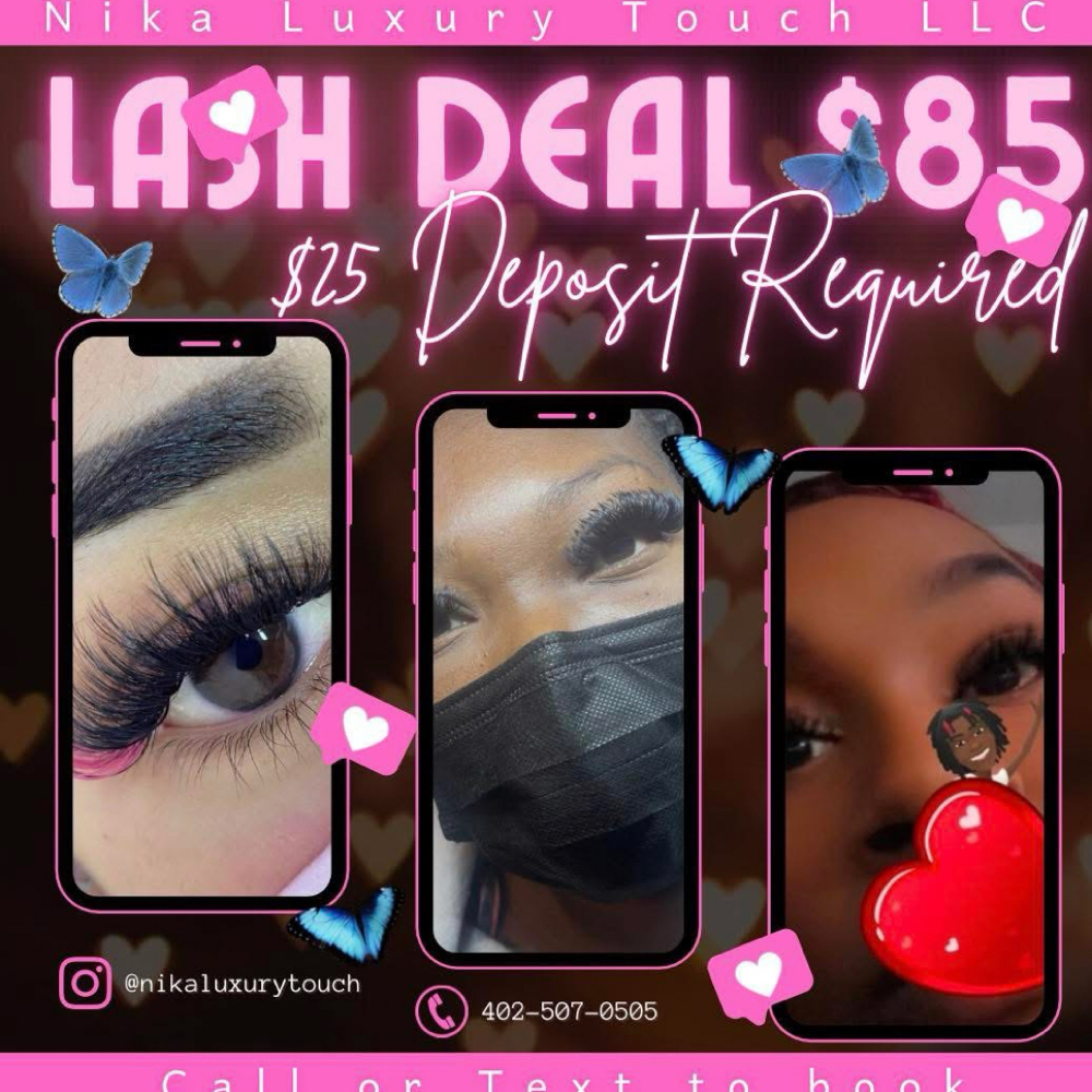 Lash Deal Tuesdays And Fridays Only at Da Bratz Lash & Hair Lab in Bellevue, NE
