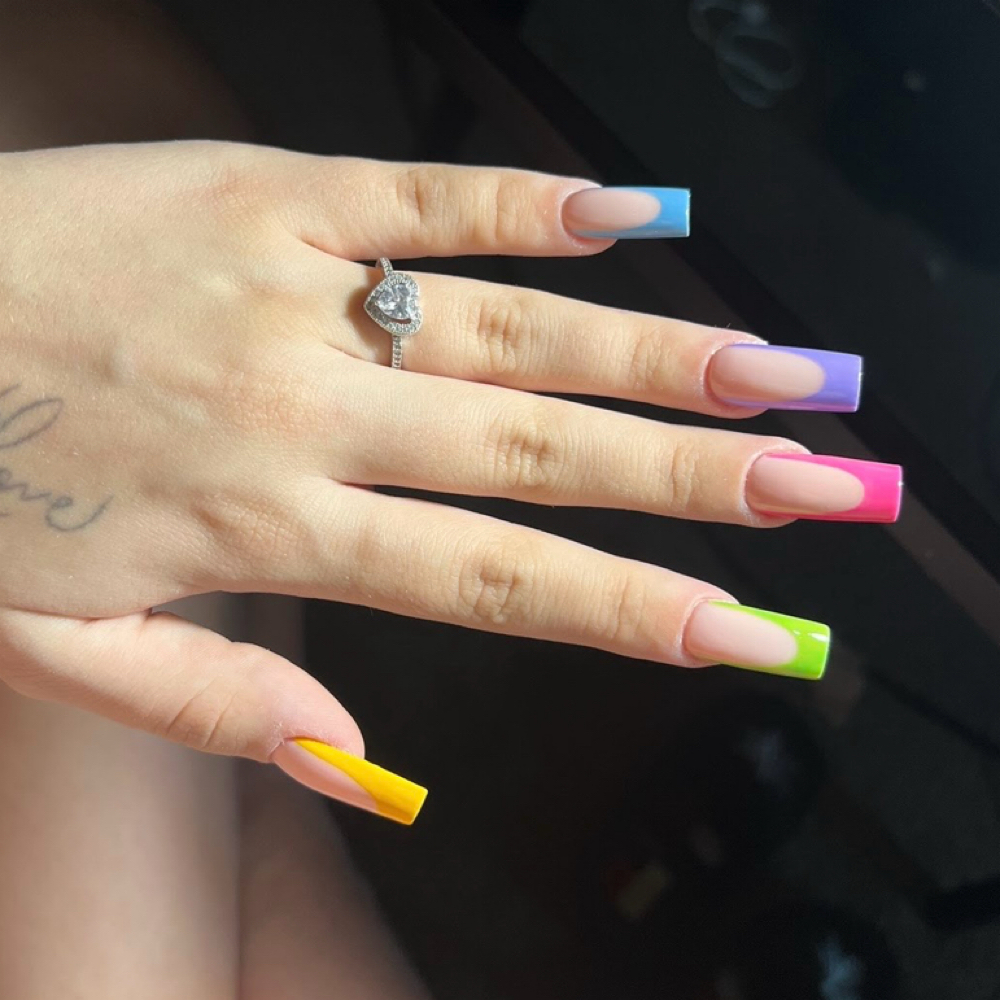 French Tip Nail Deal! at Kodie’s Cosmo Craft in Wichita Falls, TX