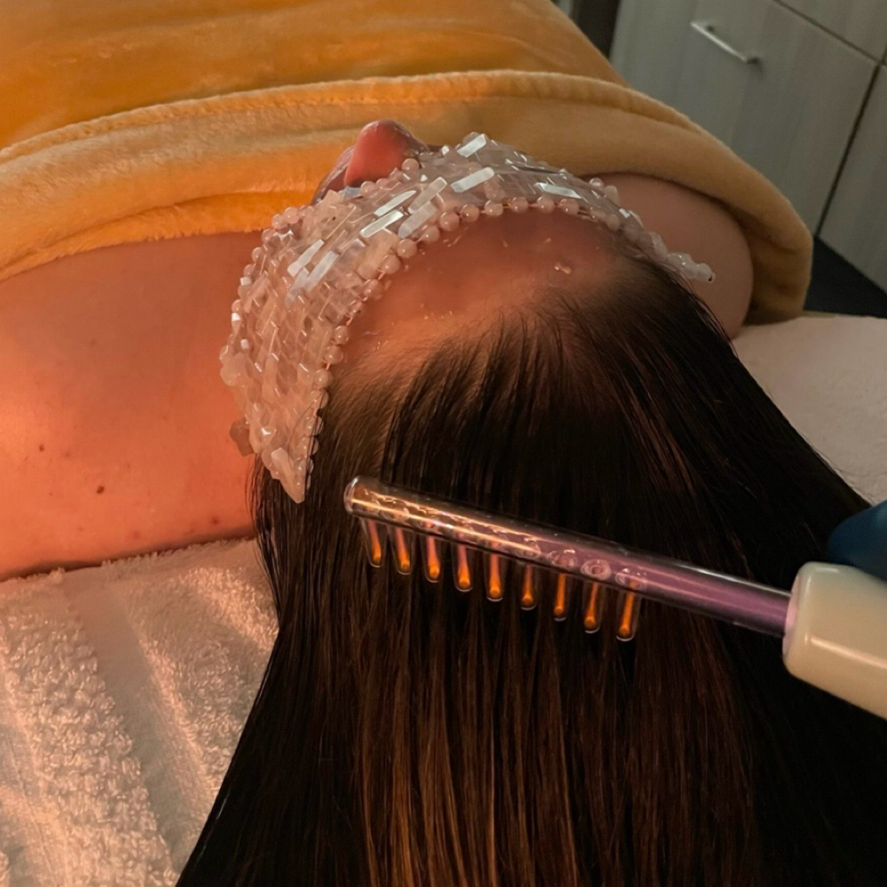 HIGH FREQUENCY HAIR (ADD ON) at Kai_Esthetics in Brookfield, CT