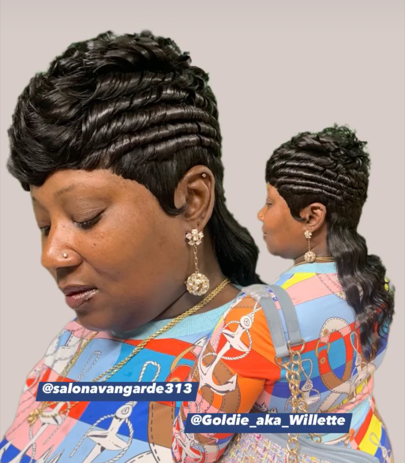 27 Piece Mullett (Pencil Curls) at Salon Avangarde313 in Oak Park, MI