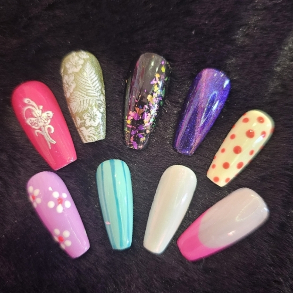 Silver Level Nail Art at E-N-T Nails in Mooresville, IN