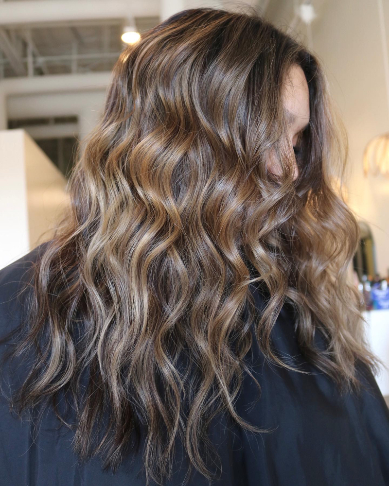 Partial Balayage + Blowout Style at Casandra Itzel in Litchfield Park, AZ
