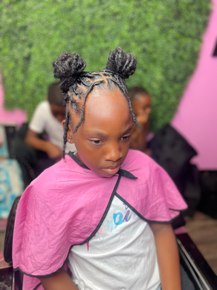 Kids Dread Retwist With Style