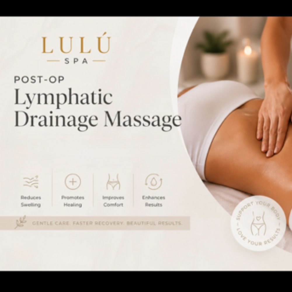 Post-Op Lymphatic Drainage Massage at Lulu beauty spa in Chandler, AZ