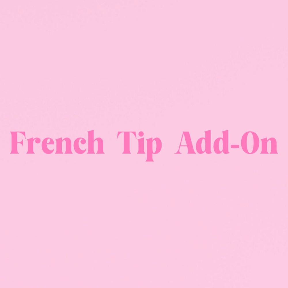 French Tip Add-On at Maddyvnailedit in Bastrop, TX