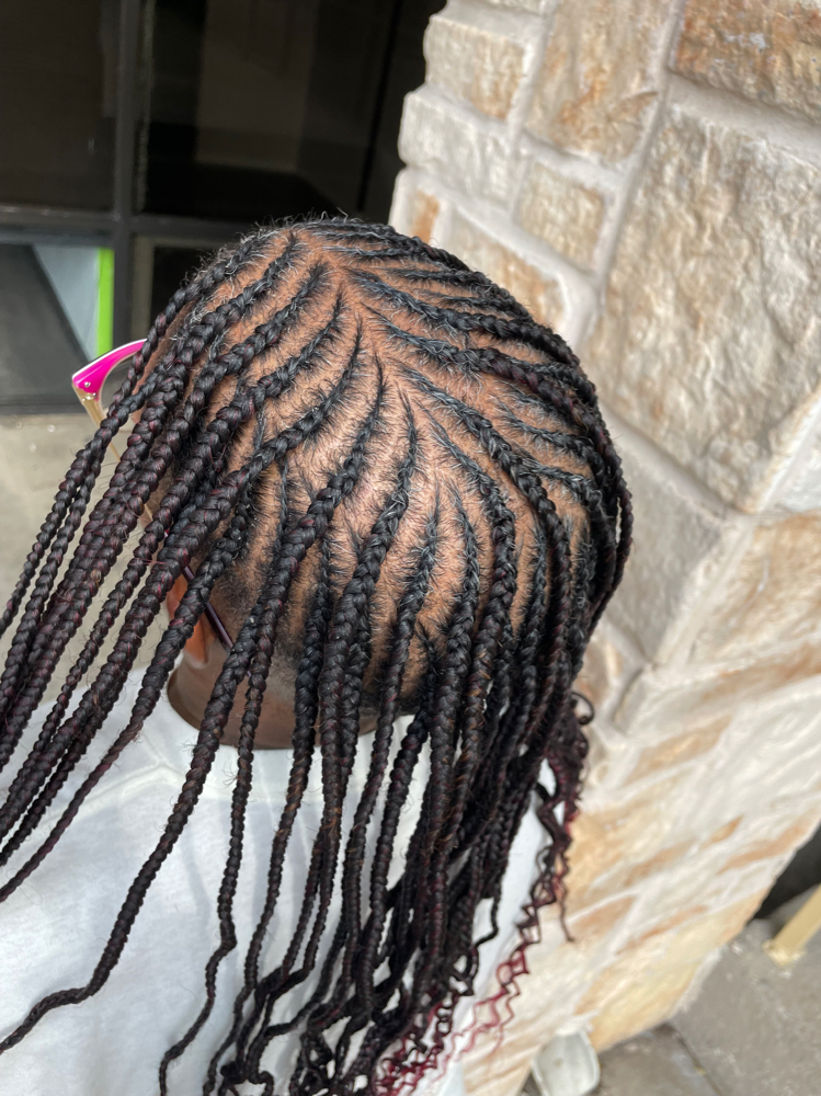 Layered Style Braids