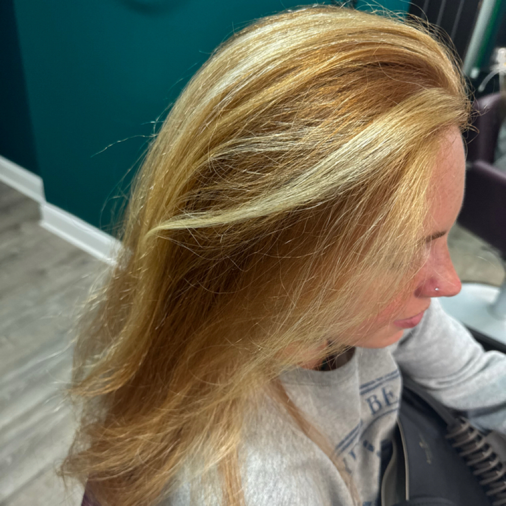 Money Piece Placement at Beauty Works by Lizzy in Lutz, FL