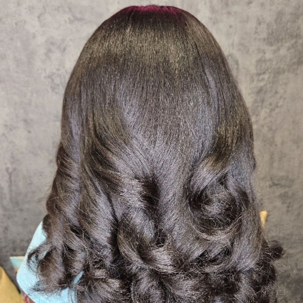 Kids Silk Press at Curl Access Inc Salon in Snellville, GA