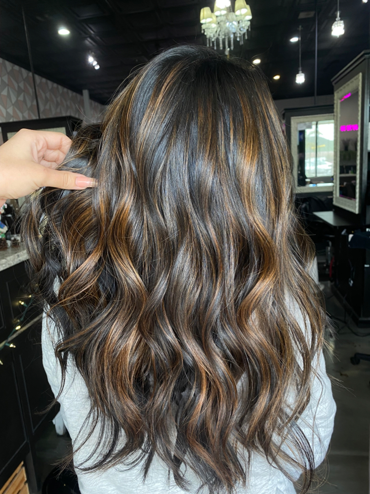 Partial Balayage + Color at Styled By Maddie in Vacaville, CA