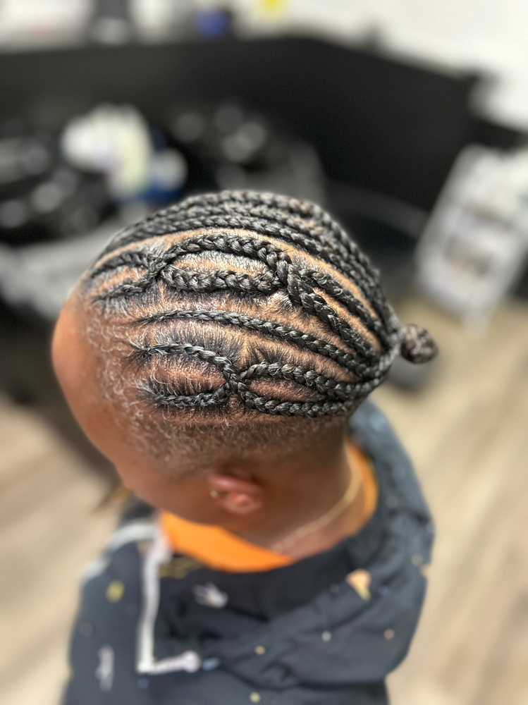 Braids W/Design (No Stitch)