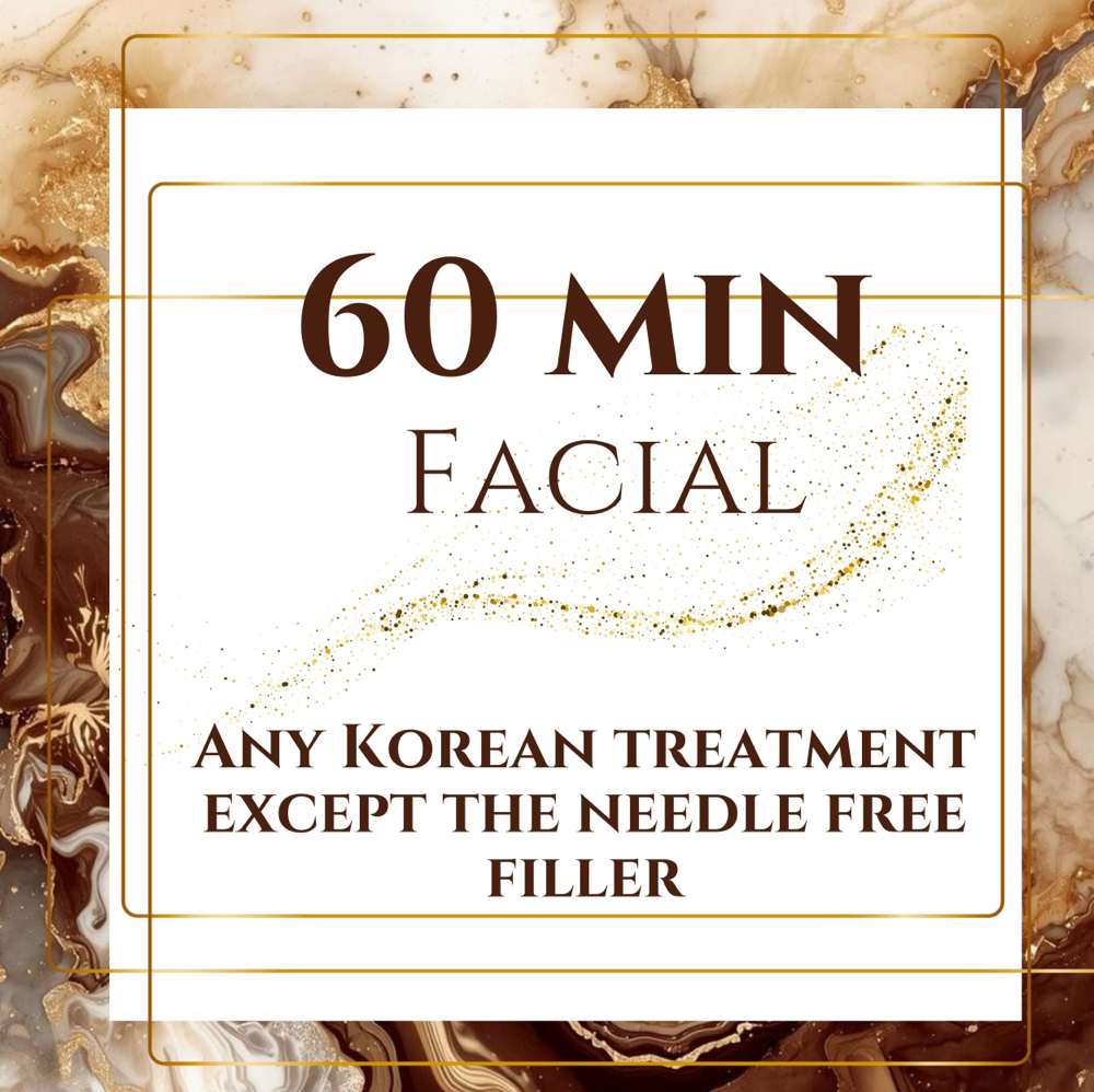 60 Minute customized facial