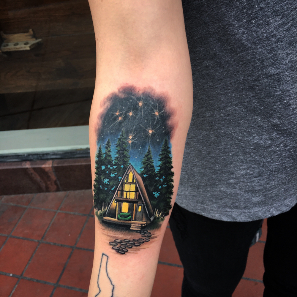 Hand Size Tattoo