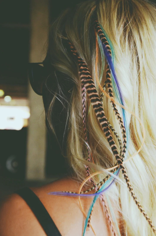 Hair Feathers/Tinsel