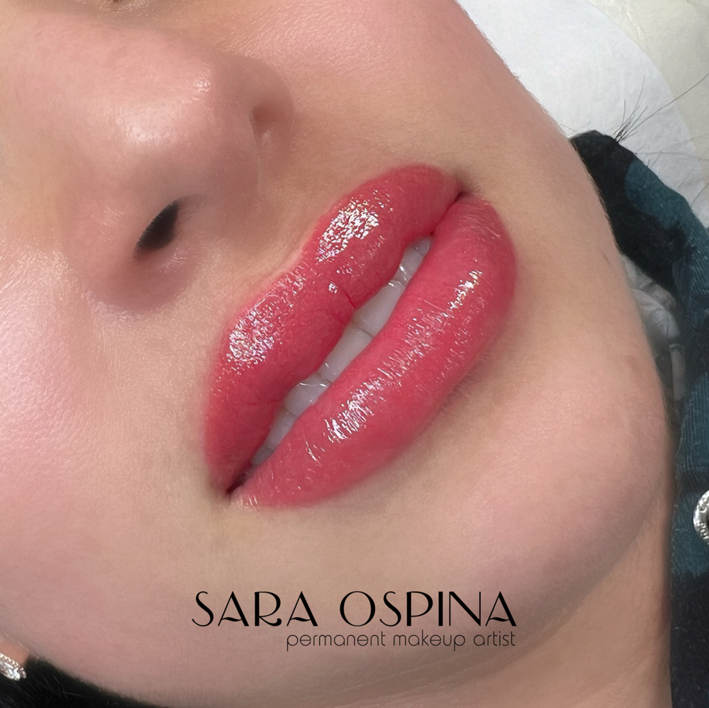 GLOSSY LIPS 🫦 at SARA OSPINA STUDIO in Revere, MA