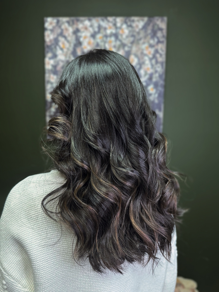 Face Framing Highlights at Haven & Mane in Crab Orchard, WV