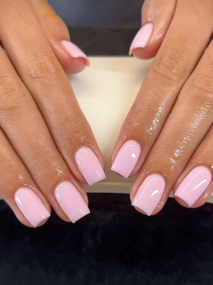 Fullset Acrylic W/ Gel Polish