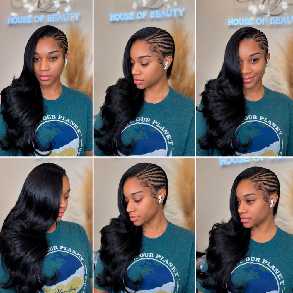 Cassie Inspired Sew-In Hairstyle – at Hair Queen’s House of Beauty in Concord, NC