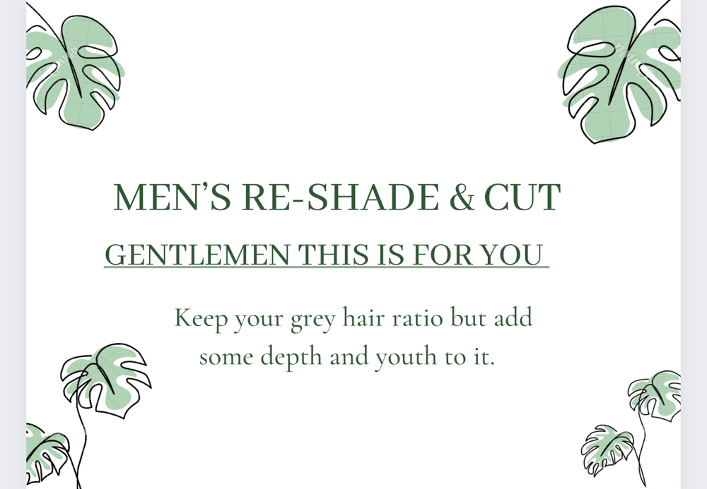 Mens Reshade, Cut