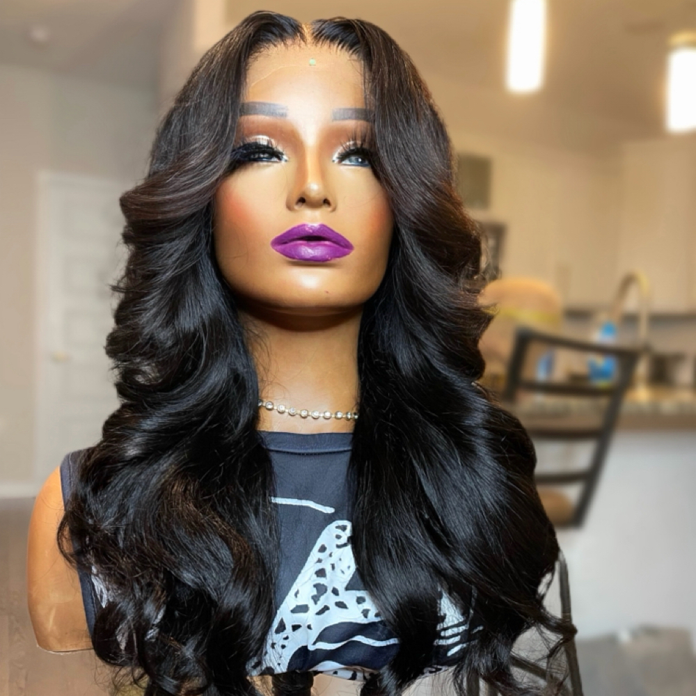 Same Day Wig Construction at Majestic Glam Co in Spartanburg, SC