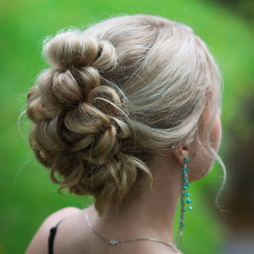Prom Updo/Style at hairbymariahvt in Williston, VT