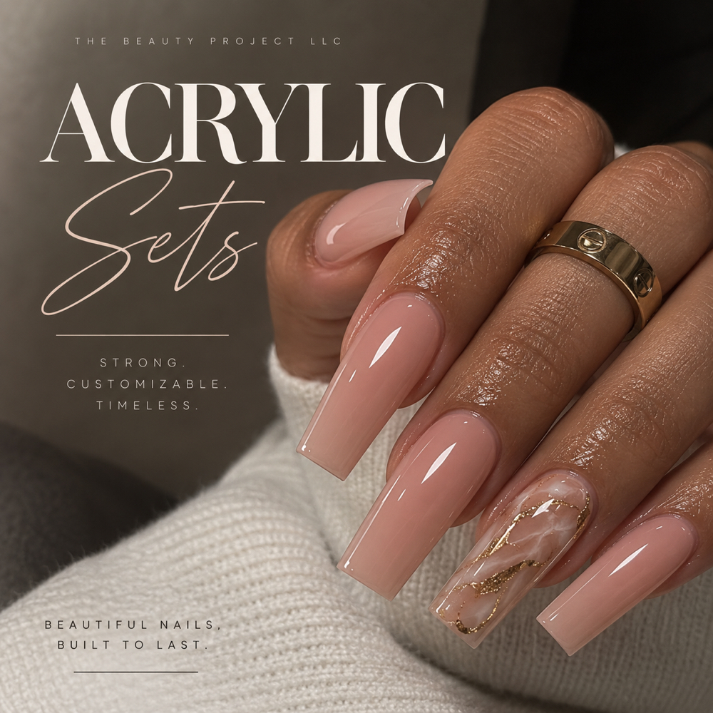 Acrylic Set at The beauty project LLC in San Antonio, Texas, TX