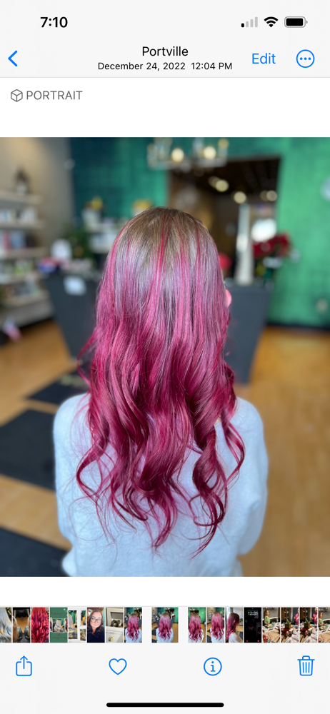 Balayage CreativeColorLift &deposit